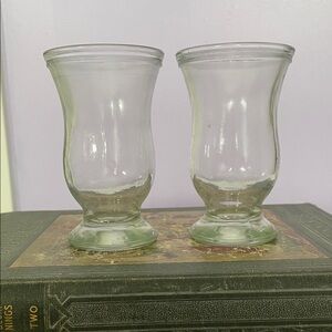 Elegant Clear Glass Vases-glasses-candle holders